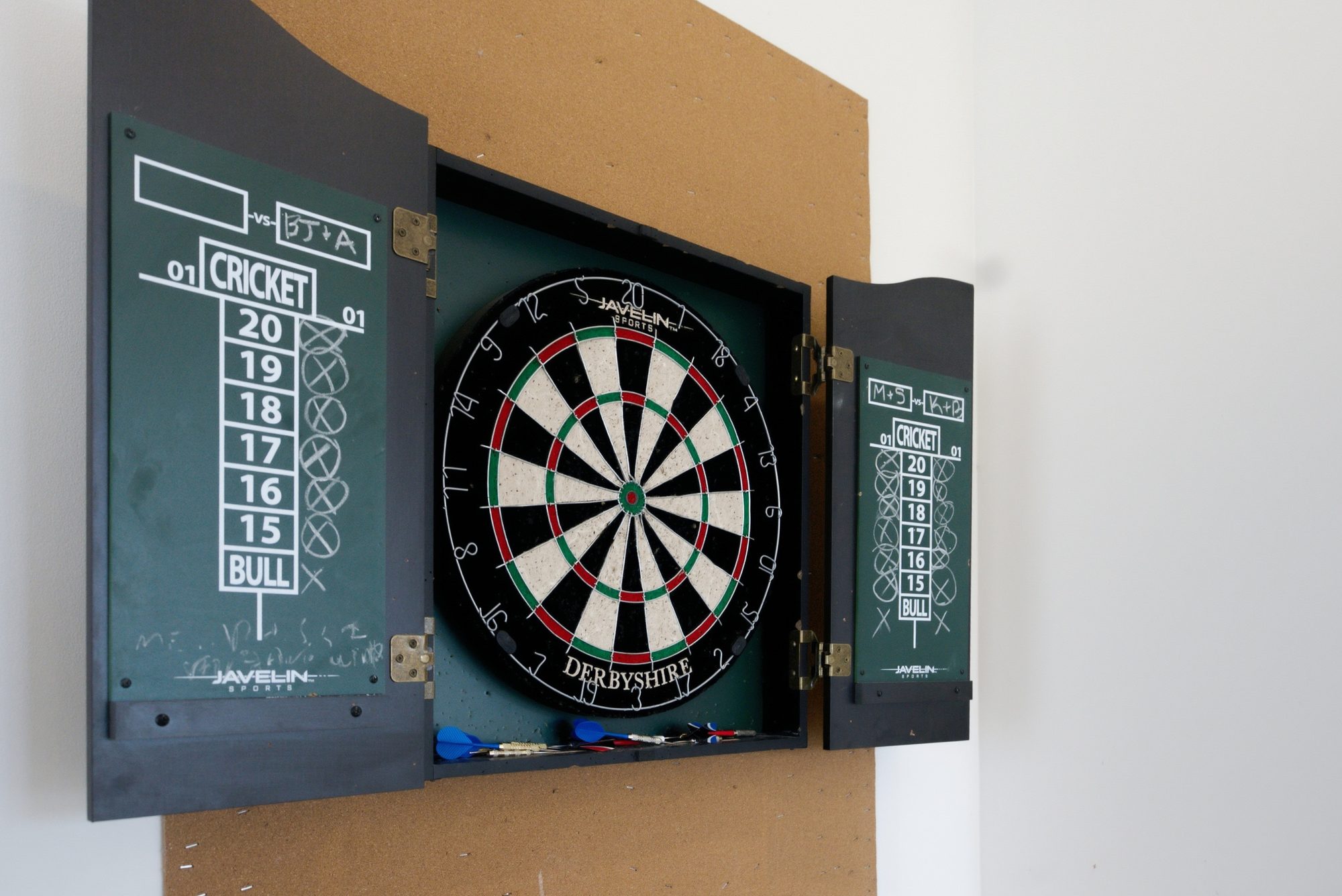 Dartboard in a Conway four-bedroom suite