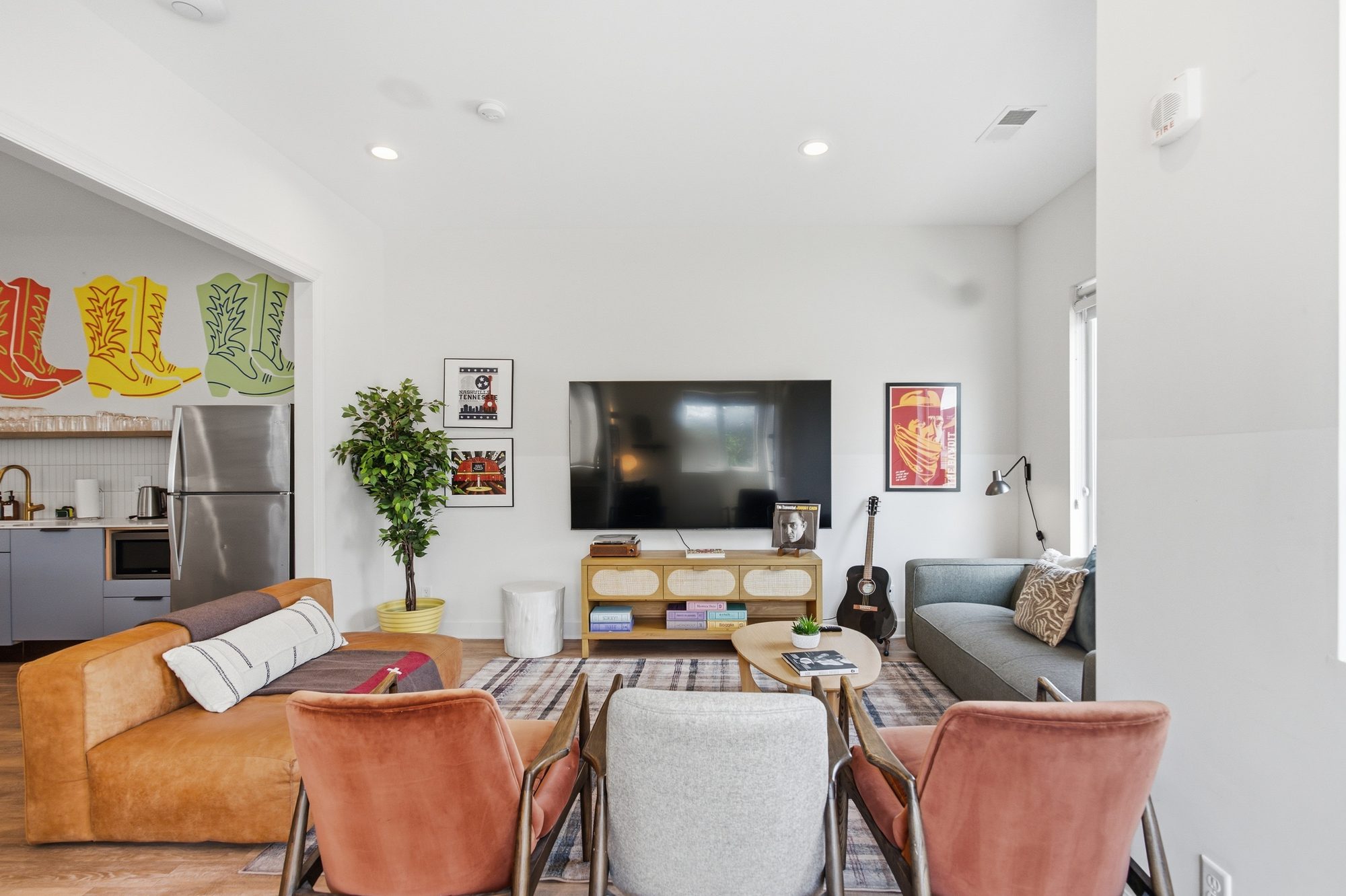 Conway four-bedroom second living room