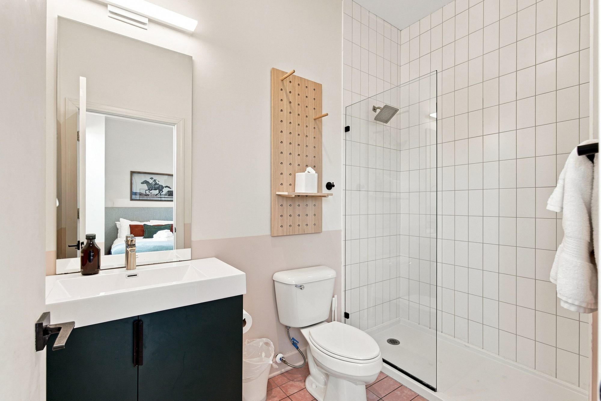 Second bathroom in a Conway two-bedroom suite