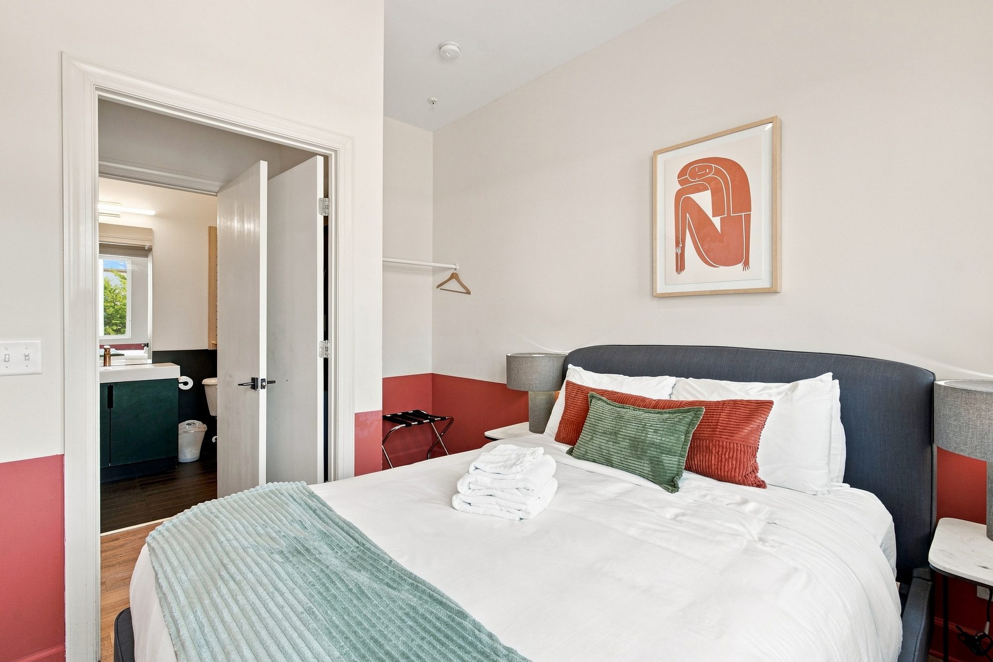 Second bedroom of a Conway two-bedroom suite