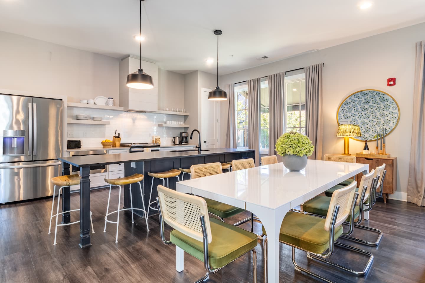 Living and dining
